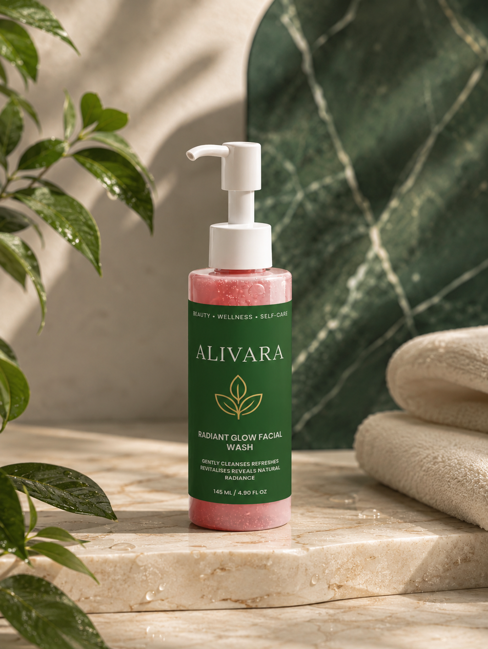 ALIVARA Radiant Glow Facial Wash
